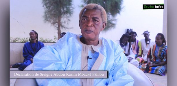 Touba : Importante recommandation de Serigne Abdou Karim Mbacké Falilou Touba : Importante recommandation de Serigne Abdou Karim Mbacké Falilou
