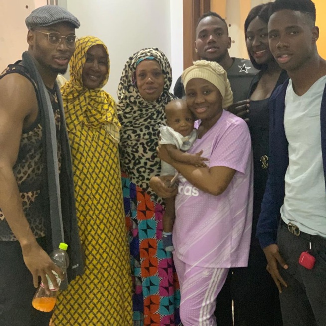 Diafra Sakho en visite à la Maison de Famille Diafra Sakho en visite à la Maison de Famille