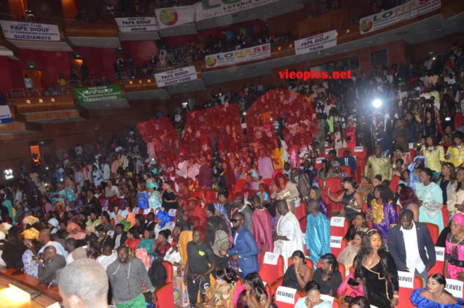 GOUDI FANS YI: Sargal président Mbagnick Diop du MDES, Pape Diouf met le feu au grand theatre. Les 60 images regardez