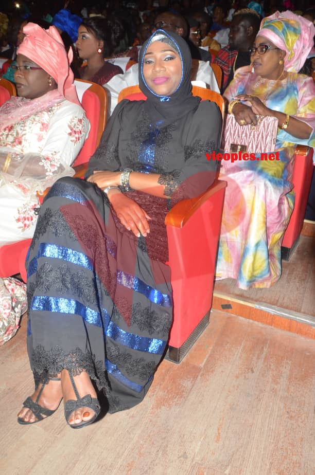 GOUDI FANS YI: Sargal Président Mbagnick Diop du MDES, Ngoné Ndour PCA SODAVE au premier rang du grand théâtre