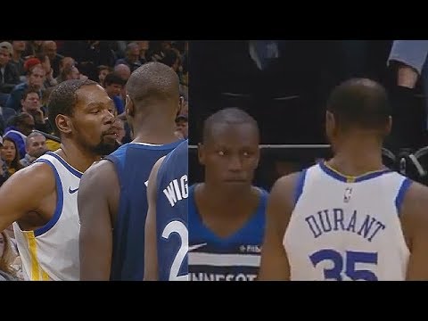 Altercation: Gorgui Sy Dieng Vs Kevin Durant, ça a chauffé sur le terrain, Regardez!