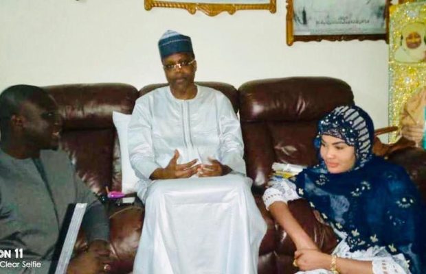 Soumboulou Bathily effectue sa ziarra chez Mamour Insa