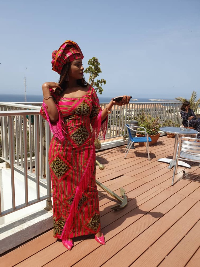 Madame HIG TECH, Merry Beye Diouf en mode "TAGALOU" au baptéme de sa soeur.