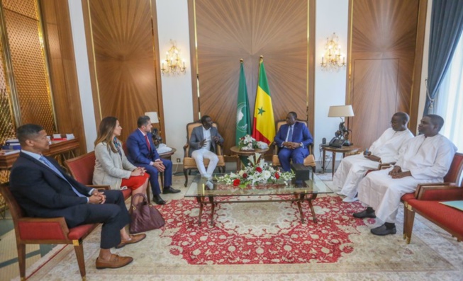 Agriculture et énergie: Le Président Macky a reçu AKON Agriculture et énergie: Le Président Macky a reçu AKON