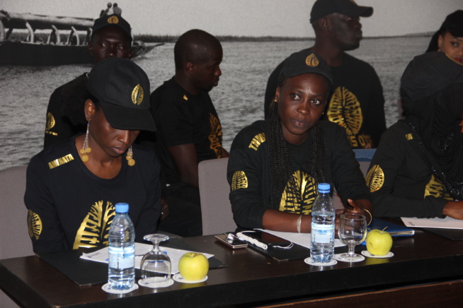 Les images de la réunion mise au point sur les préparatifs des CAURIS D'OR le 20 avril au Chapito du King Fhad.