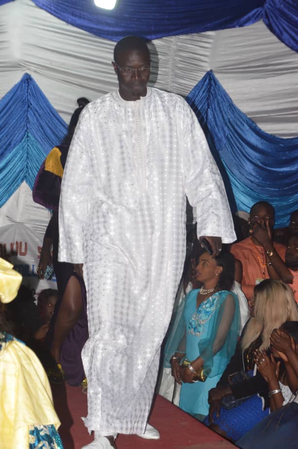 Sargal Cheikh Sarr, Serigne Saliou Keur Massar présente sa collection indépendance du Sénégal.