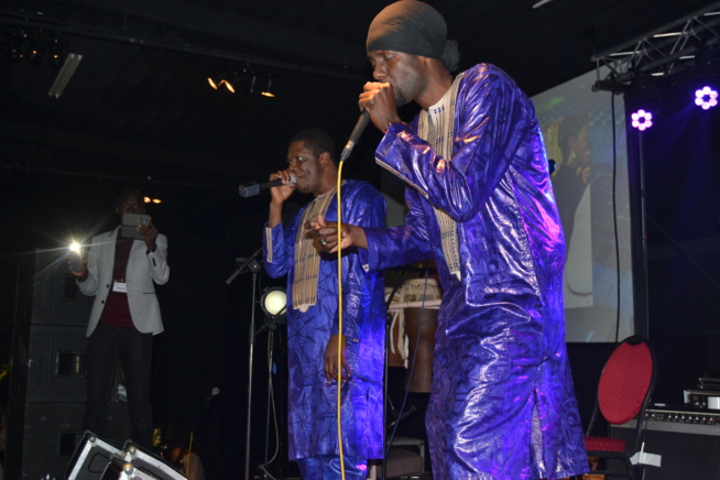 Prestation du groupe "BIDEW BOU BESS" à Bruxelles avec le BE TERANGA