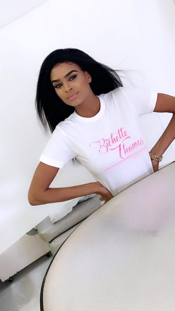 Marie Louise Diaw, méconnaissable après son make-up