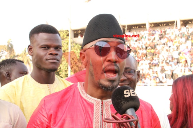 Le couple heureux de la ZIK FM, Cheikh Sarr et Alima Ndione ravit la vedette au combat de Wouly Woulywatt vs Big Pato