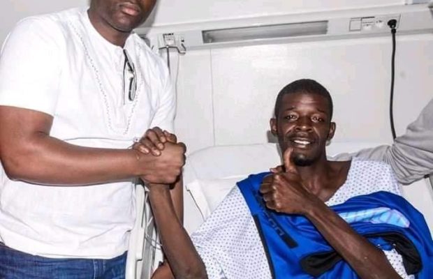 Khadim Ndiaye opéré avec succès, son père descend Augustin Senghor et Cie Khadim Ndiaye opéré avec succès, son père descend Augustin Senghor et Cie