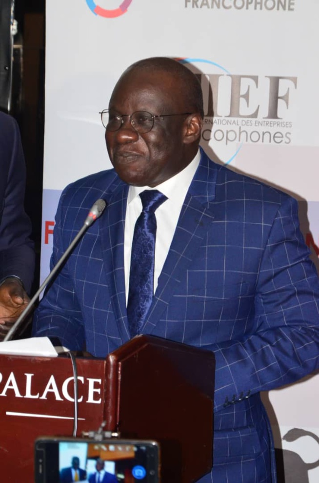 90 IMAGES: Cérémonie d'ouverture du Forum International des Entreprises Francophones par le MEDS du président Mbagnick Diop.