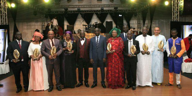 ALIOU SALL , VEDETTE DE LA CEREMONIE DE REMISE DES CAURS D'OR 2019 L'INCONTOURNABLE