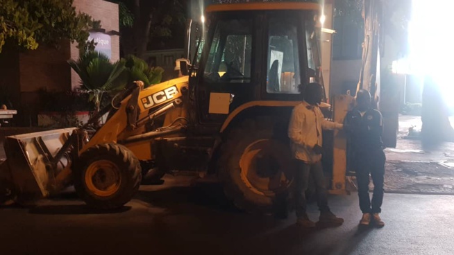 Des opérations de désencombrent en cours en centre-ville dakarois