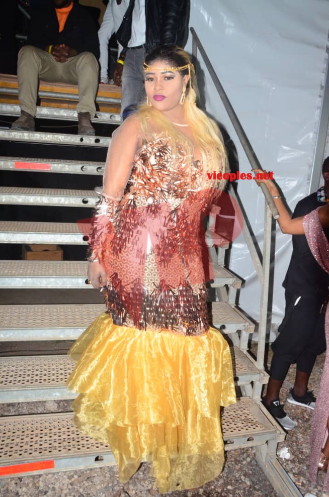 ANNIVERSAIRE WALY SECK: Guigui apporte sa touche dans sa robe magnifique. ANNIVERSAIRE WALY SECK: Guigui apporte sa touche dans sa robe magnifique.