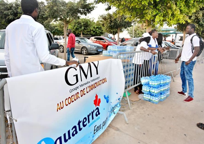 La grande offensive d'Aquatera pour la grande réussite de l'anniversaire de Waly Seck au grand theatre avec Yattassaye.