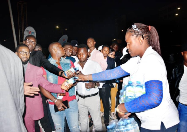 La grande offensive d'Aquatera pour la grande réussite de l'anniversaire de Waly Seck au grand theatre avec Yattassaye.