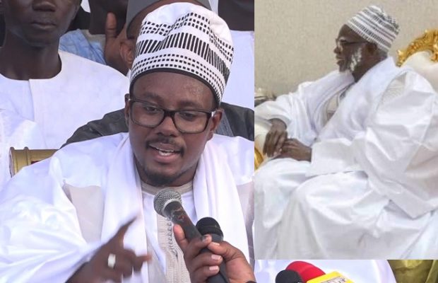 Cérémonie funéraire á Médinatoul Salam: Le Khalife Général des Mourides appelle en direct Serigne Basse Abdou Khadre