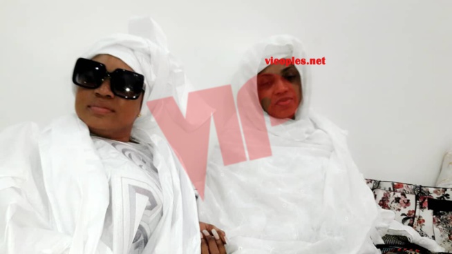 Décé de Cheikh Béthio: Colé Faye à Médinatoul Salam pour présenter ses condéléances à sa soeur et cousine Aida Saliou Diallo épouse du Cheikh.