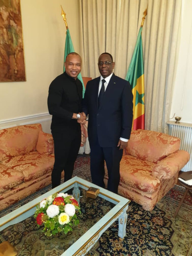 Paris : un doublé de Présidents pour un double ballon d'or !  Après Abdou Diouf, Macky Sall.