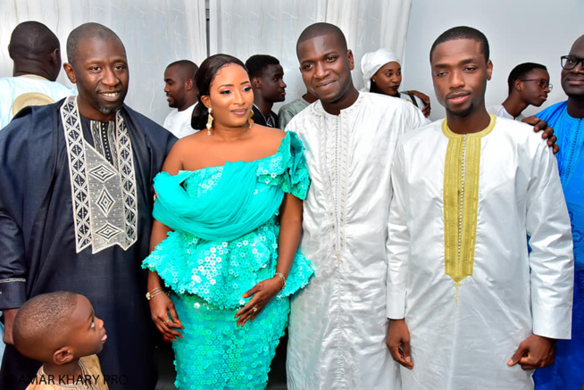 Birane Ndour et sa sœur au Mariage de PAPY Amar