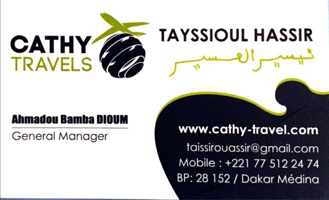 VIDEO OUMRA: Waly Seck fait confiance à Cathy Travel Tayssirou Assyl pour son voyage et remercie Khady Dioum. VIDEO OUMRA: Waly Seck fait confiance à Cathy Travel Tayssirou Assyl pour son voyage et remercie Khady Dioum.