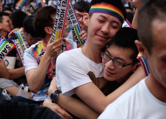 Légalisation du mariage gay à Taïwan