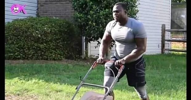 Modou Lô se met au jardinage, plaisir ou pour intimider Eumeu Sène ?