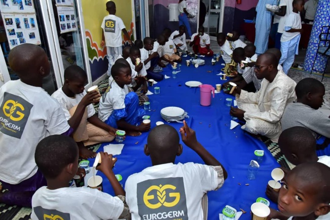 Traditionnel Ndogou EUROGERM au profit de l empire des enfants de Anta Mbow.