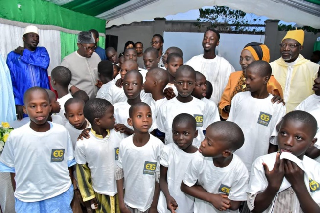 Traditionnel Ndogou EUROGERM au profit de l empire des enfants de Anta Mbow.