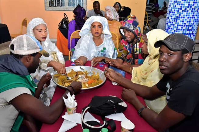 Traditionnel Ndogou EUROGERM au profit de l empire des enfants de Anta Mbow.