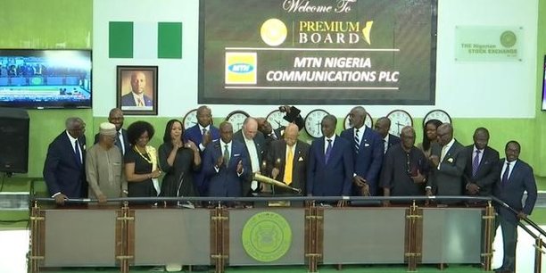 Nigeria : après son entrée à la bourse de Lagos, MTN lève 500 millions d’euros Nigeria : après son entrée à la bourse de Lagos, MTN lève 500 millions d’euros