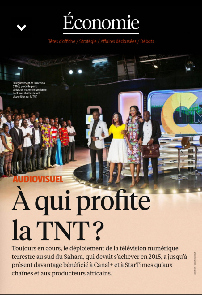 TNT : une exception sénégalaise nommée Excaf TNT : une exception sénégalaise nommée Excaf
