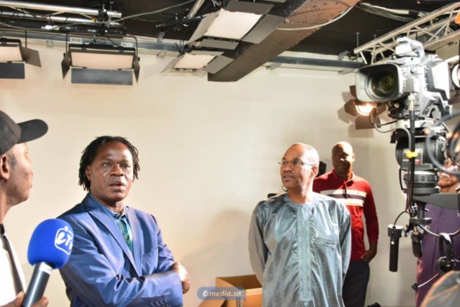 BAABA MAAL, EN VISITE DE COURTOISIE À E MEDIA : « JE SUIS ÉMERVEILLÉ »