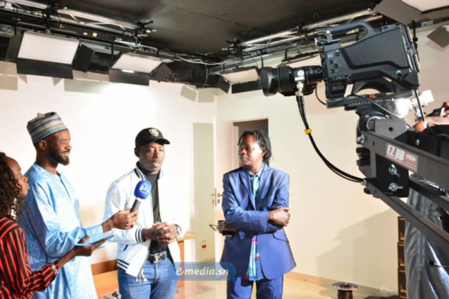 BAABA MAAL, EN VISITE DE COURTOISIE À E MEDIA : « JE SUIS ÉMERVEILLÉ »