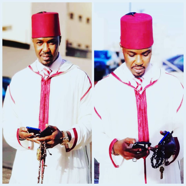 L'incontournable de la bande FM, Cheikh Sarr de la ZIK FM dans sa tenue de "Sheikh al islam".