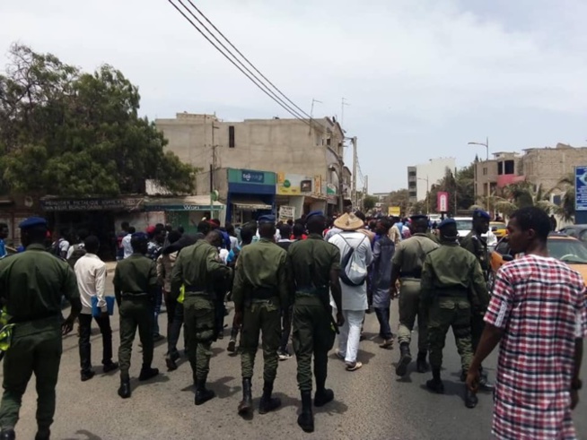 Manifestation devant la 7TV: tout est rentré dans l’ordre… grâce à la gendarmerie Manifestation devant la 7TV: tout est rentré dans l’ordre… grâce à la gendarmerie