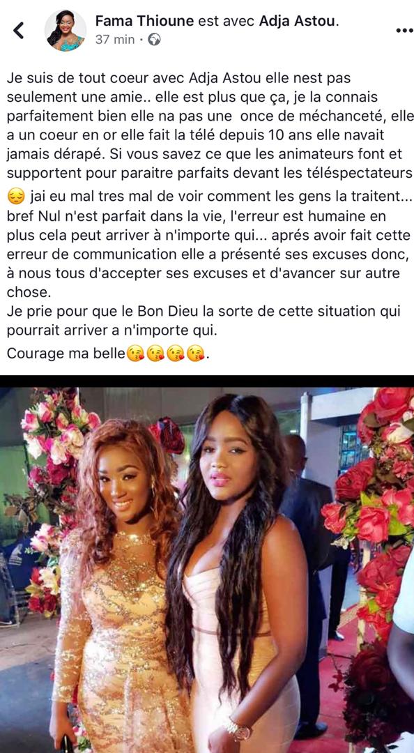 AFFAIRE ADJA ASTOU:Didier Awadi, Tange Tandian, Helene Chaupin Diatta, Fama Thioune apporte leur soutien. AFFAIRE ADJA ASTOU:Didier Awadi, Tange Tandian, Helene Chaupin Diatta, Fama Thioune apporte leur soutien.