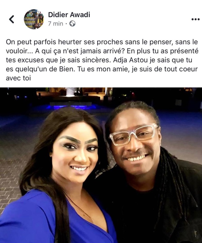 AFFAIRE ADJA ASTOU:Didier Awadi, Tange Tandian, Helene Chaupin Diatta, Fama Thioune apporte leur soutien.