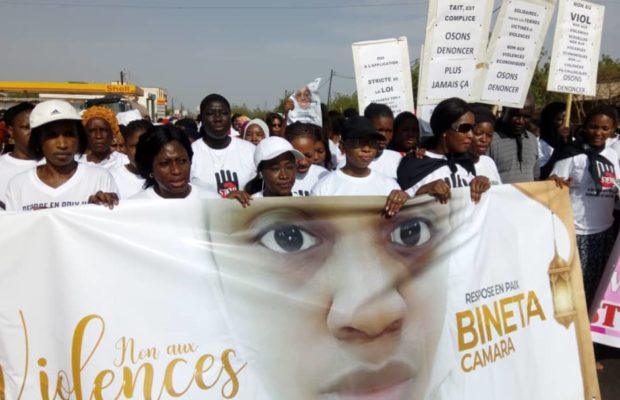 Tamba : Revivez la marche pour Bineta Camara Tamba : Revivez la marche pour Bineta Camara