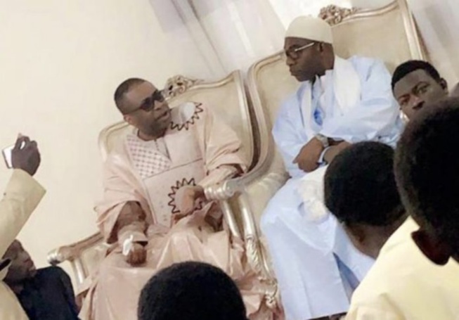 Nouveau guide des Thiantacounes : Youssou Ndour rend visite à Serigne Saliou Thioune Nouveau guide des Thiantacounes : Youssou Ndour rend visite à Serigne Saliou Thioune