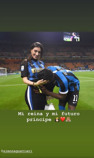 Simona, la copine de Keita Baldé est enceinte. La preuve en photo…