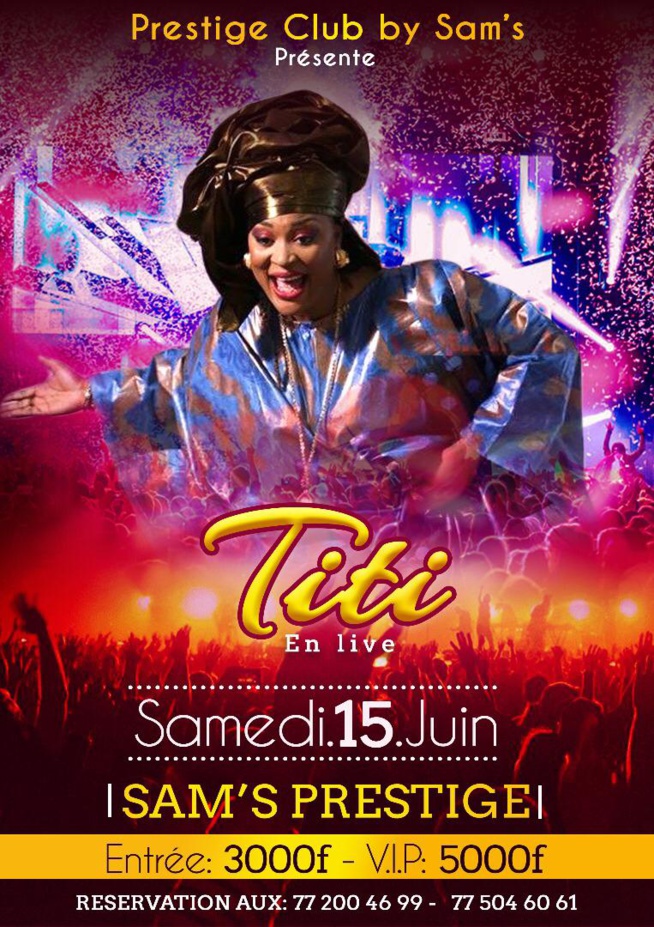 EXCLUSIF: Titi la lionne "Barri Bagacce" signe son retour le 03 juin avec un new album, le 08 Caserne Sapeur Pompier Rufisque, le 09 au Saaraba Night en live, le 15 Sam Prestige à Thies.