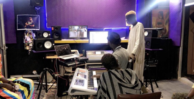 Séance de studio avec *Pama Dieng* du lourd s’annonce