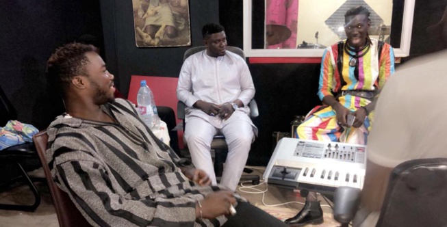 Séance de studio avec *Pama Dieng* du lourd s’annonce
