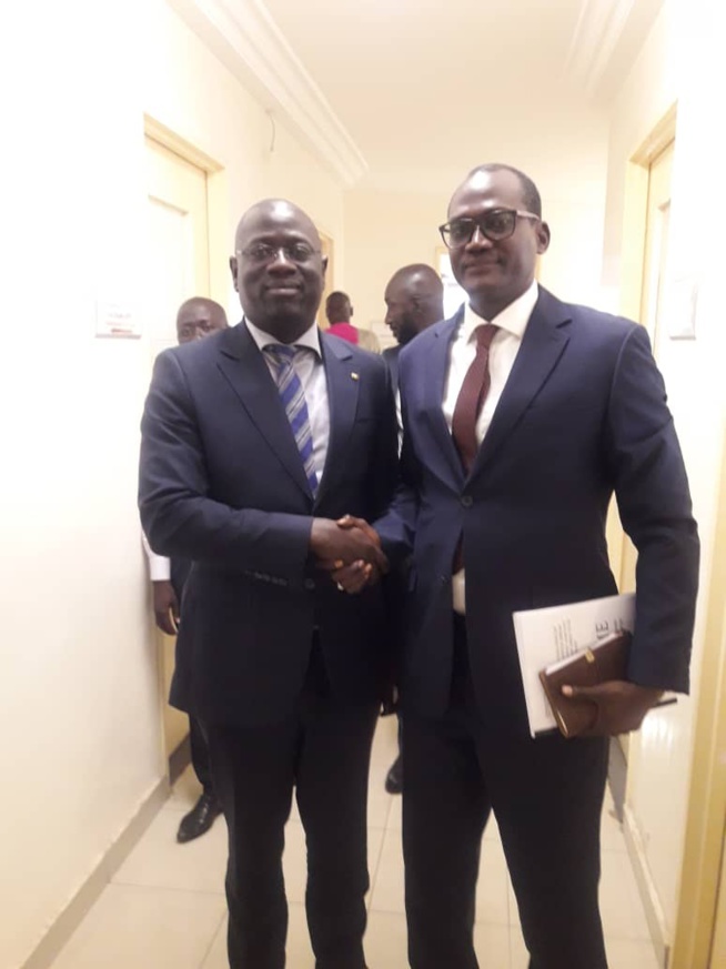 Passation de service à l'Aeme: Saër Diop succède à Biram Faye Passation de service à l'Aeme: Saër Diop succède à Biram Faye