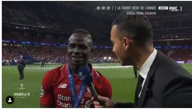 Sadio Mané  » Je sais qu’aujourd’hui tout le Sénégal est devant son écran  » « D’ici peu de temps d’autres jeunes sénégalais feront aussi cet exploit »