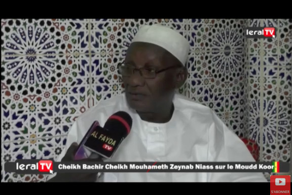 Cheikh Bachir M. Z. Niass: "Refuser de donner le "mourou koor", invalide le jeûne" Cheikh Bachir M. Z. Niass: "Refuser de donner le "mourou koor", invalide le jeûne"