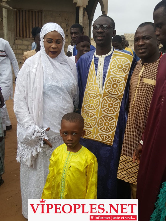 Le "ZIAR" du député Mame Diarra Fam chez Pape Diouf à Guinaw Rail;