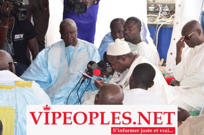 L'intégralité des images à ’’Massalikoul Djinane" : La prière de " Aïd-El-Fitr" dirigée par l'Imam Serigne Moustapha Mbacké.