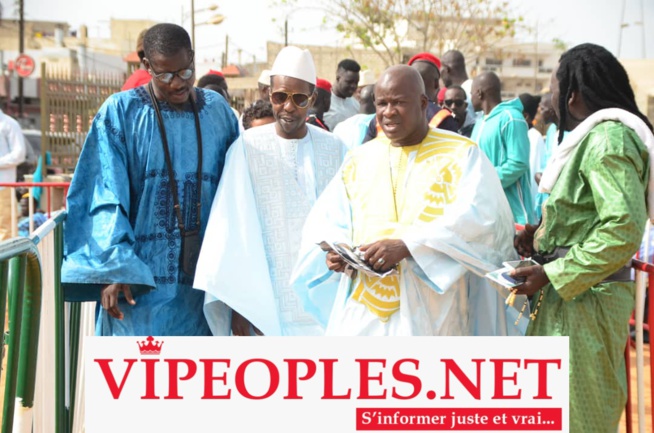 Cheikh Amar, le patron de Holding Amar fait son entrée à Massalikoul Djinane.